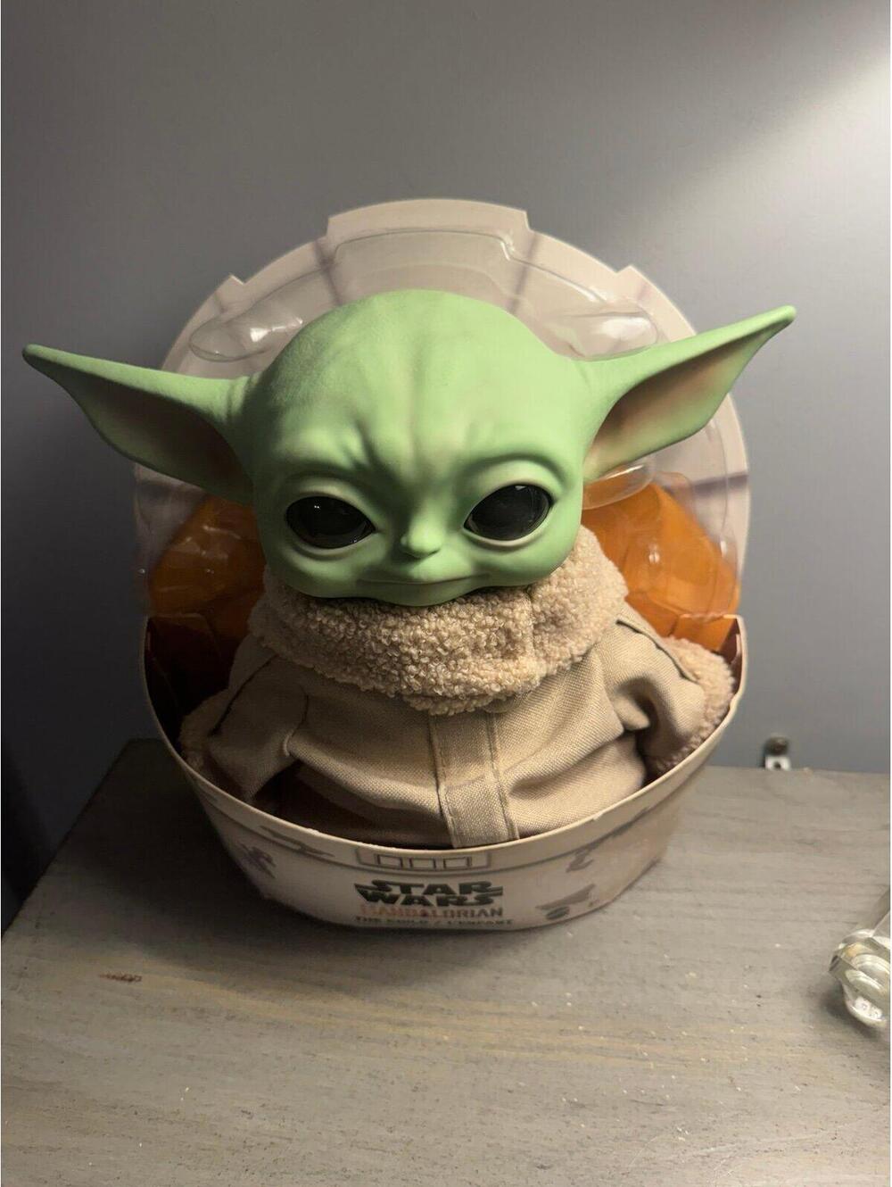 Star Wars The Mandalorian The Child Grogu Animatronic Plush Figure Hasbro Baby Y